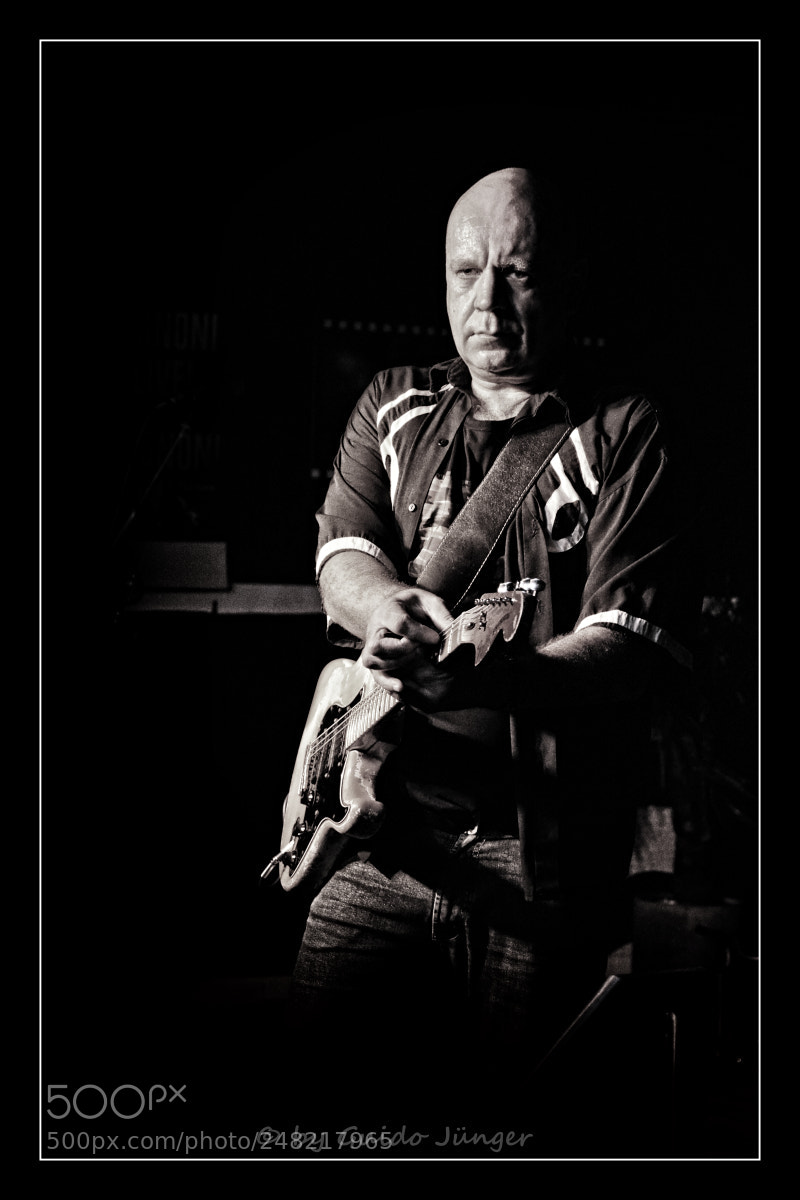 Nikon D7100 sample photo. Guitar player photography