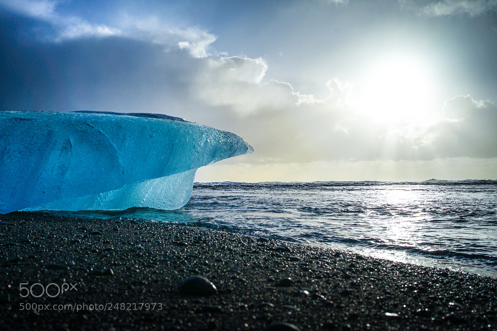 Sony a7 II sample photo. Diamond beach - iceland photography