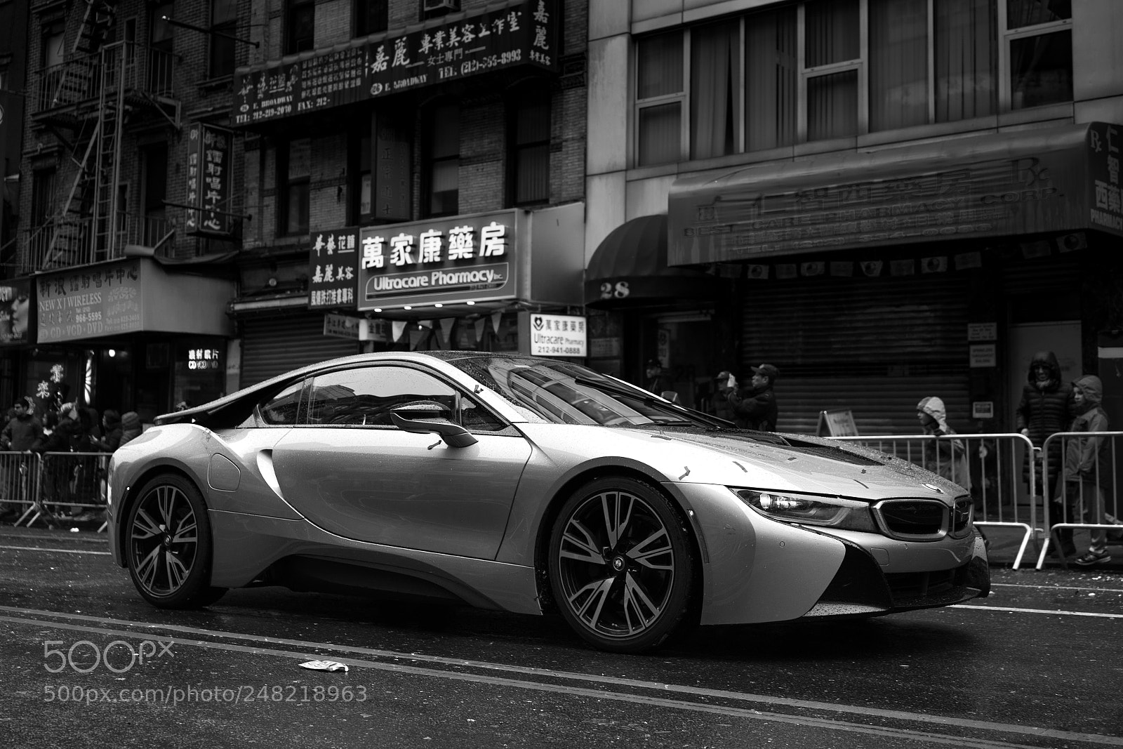 Sony a7 II sample photo. Bmw i8 in new photography