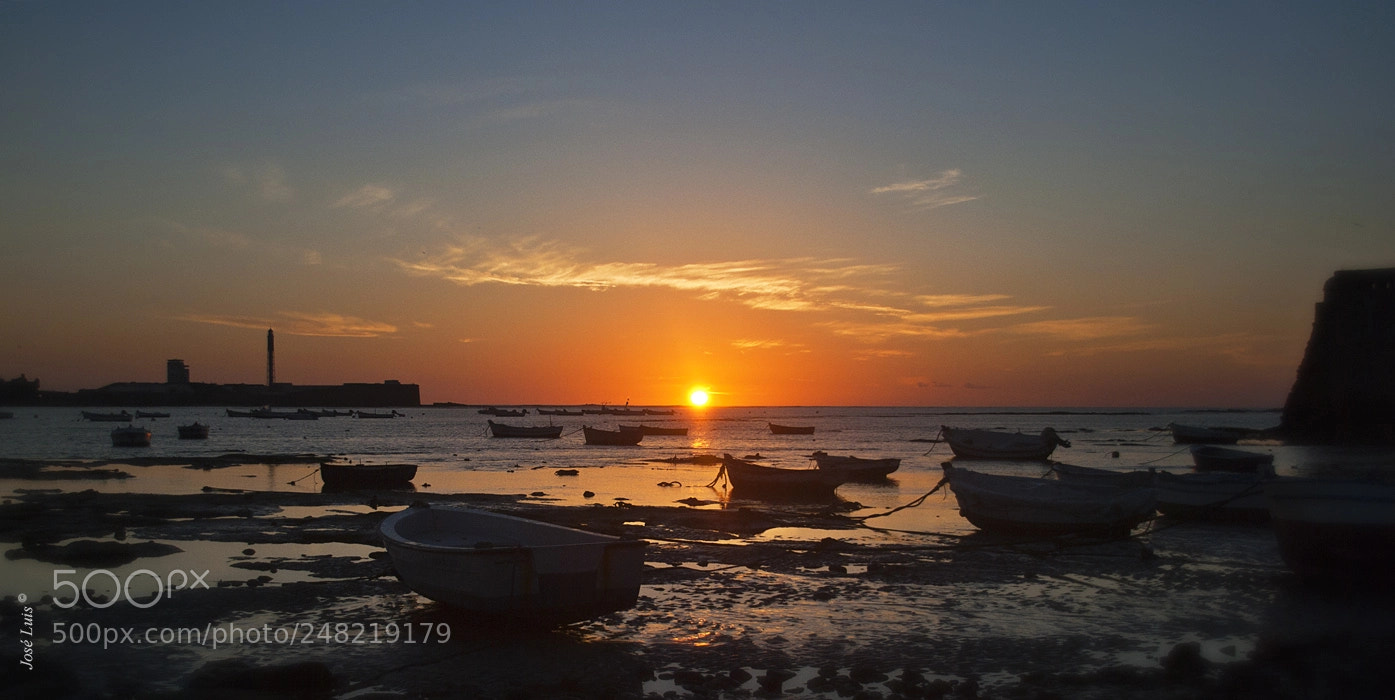 Nikon D60 sample photo. Atardecer en la caleta photography