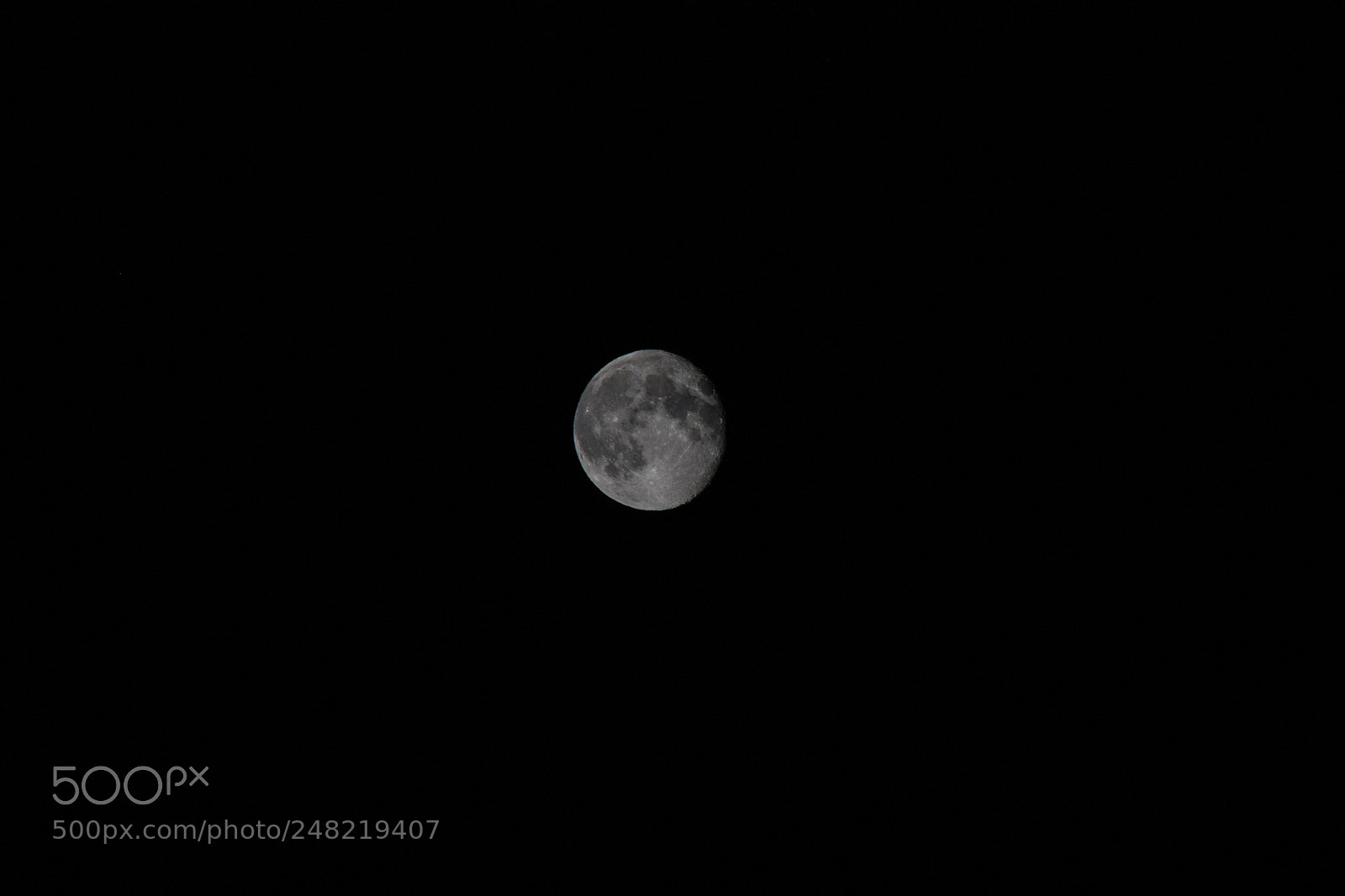 Canon EOS 450D (EOS Rebel XSi / EOS Kiss X2) sample photo. The moon photography