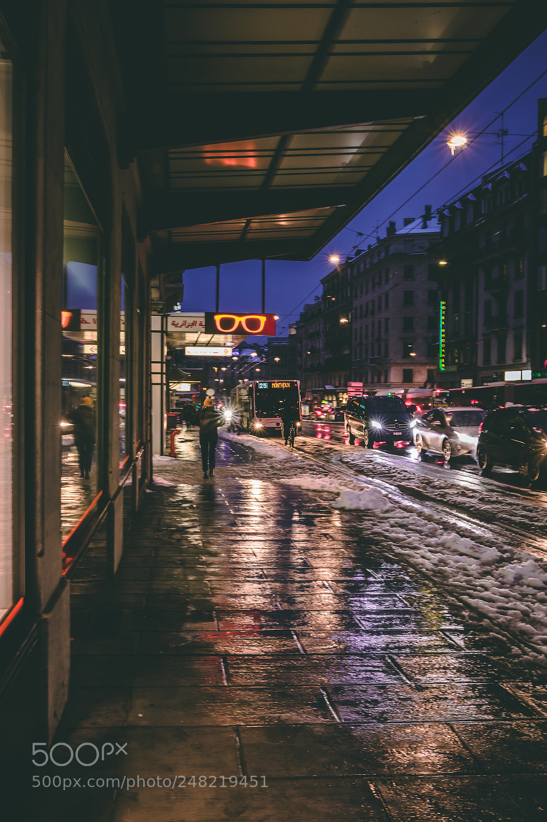 Canon EOS 7D Mark II sample photo. Evening in geneva photography