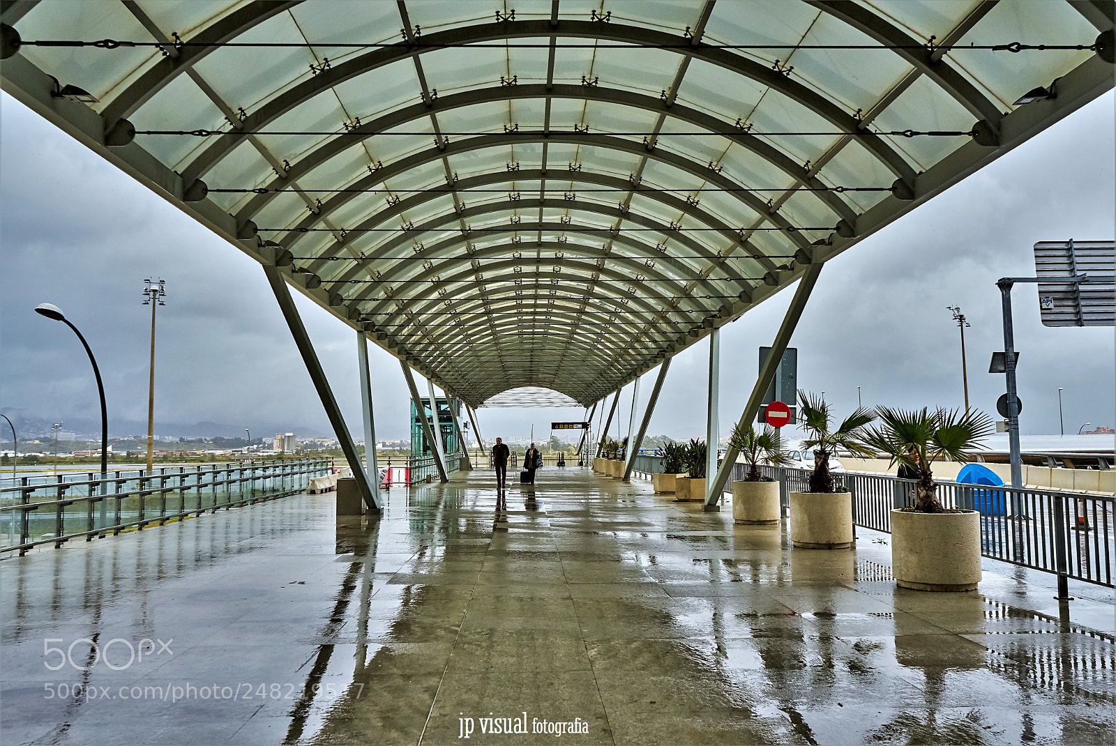 Sony a7 II sample photo. Malaga airport photography