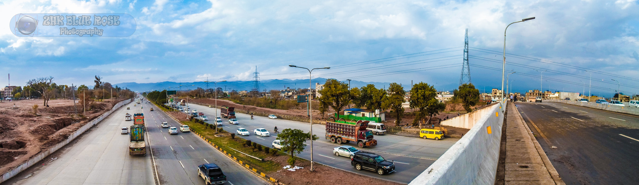 Samsung ST66 / ST68 sample photo. Islamabad express highway  view photography