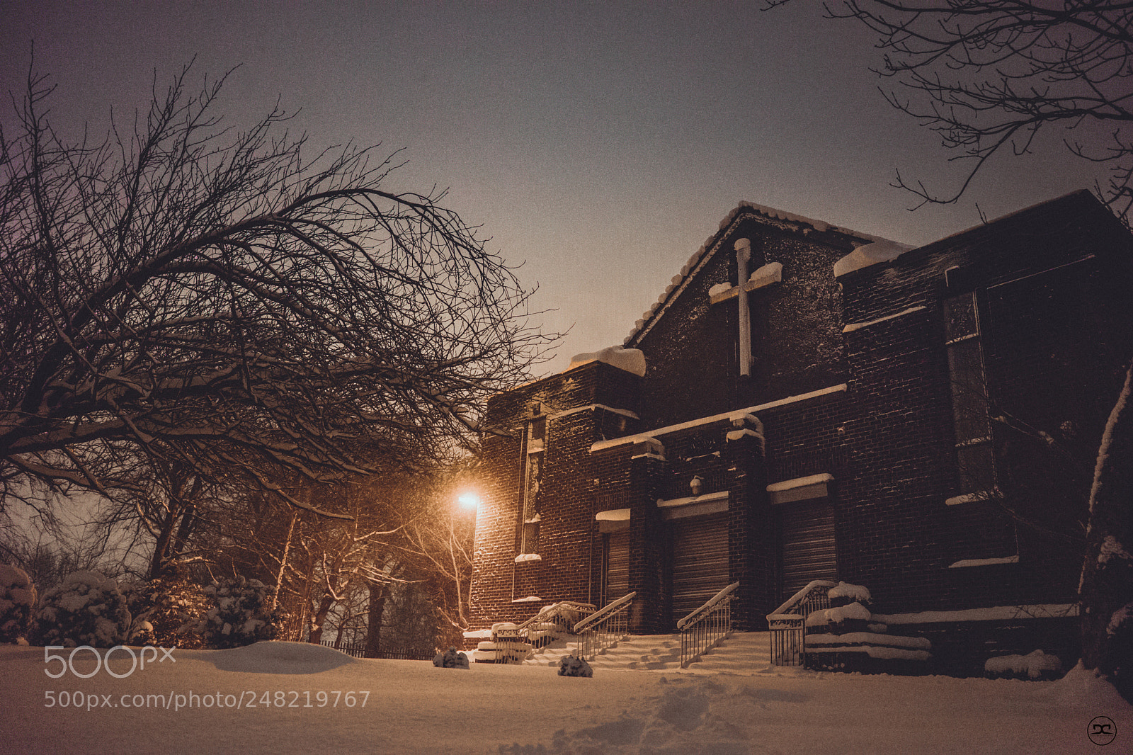 Sony a7 II sample photo. Snow at the local photography