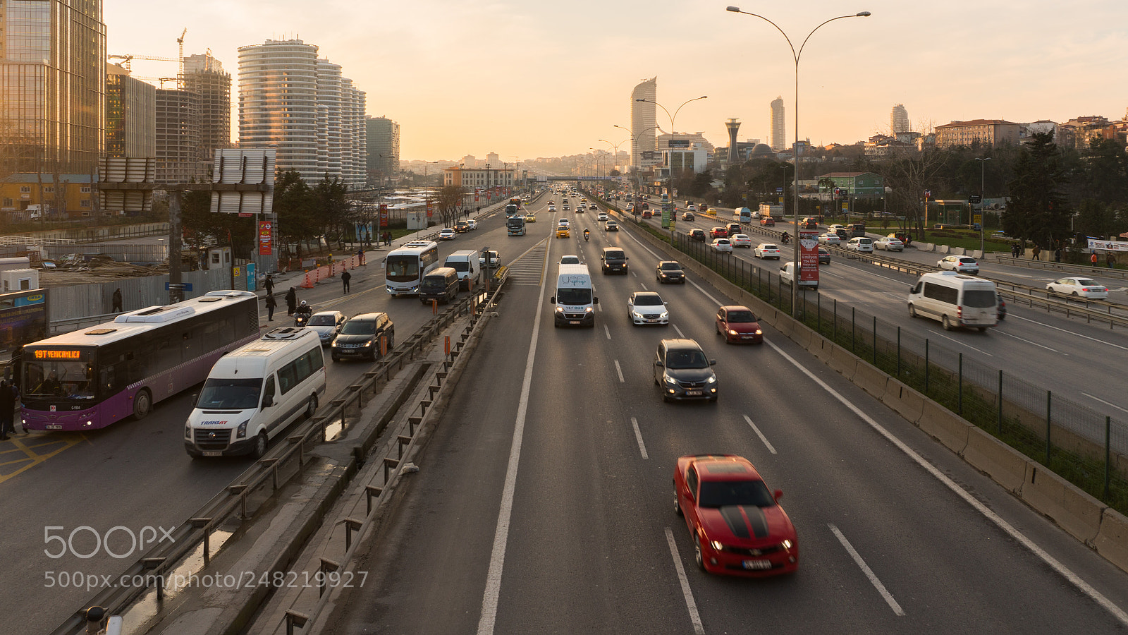Sony a6500 sample photo. Goztepe koprusu (of ) photography