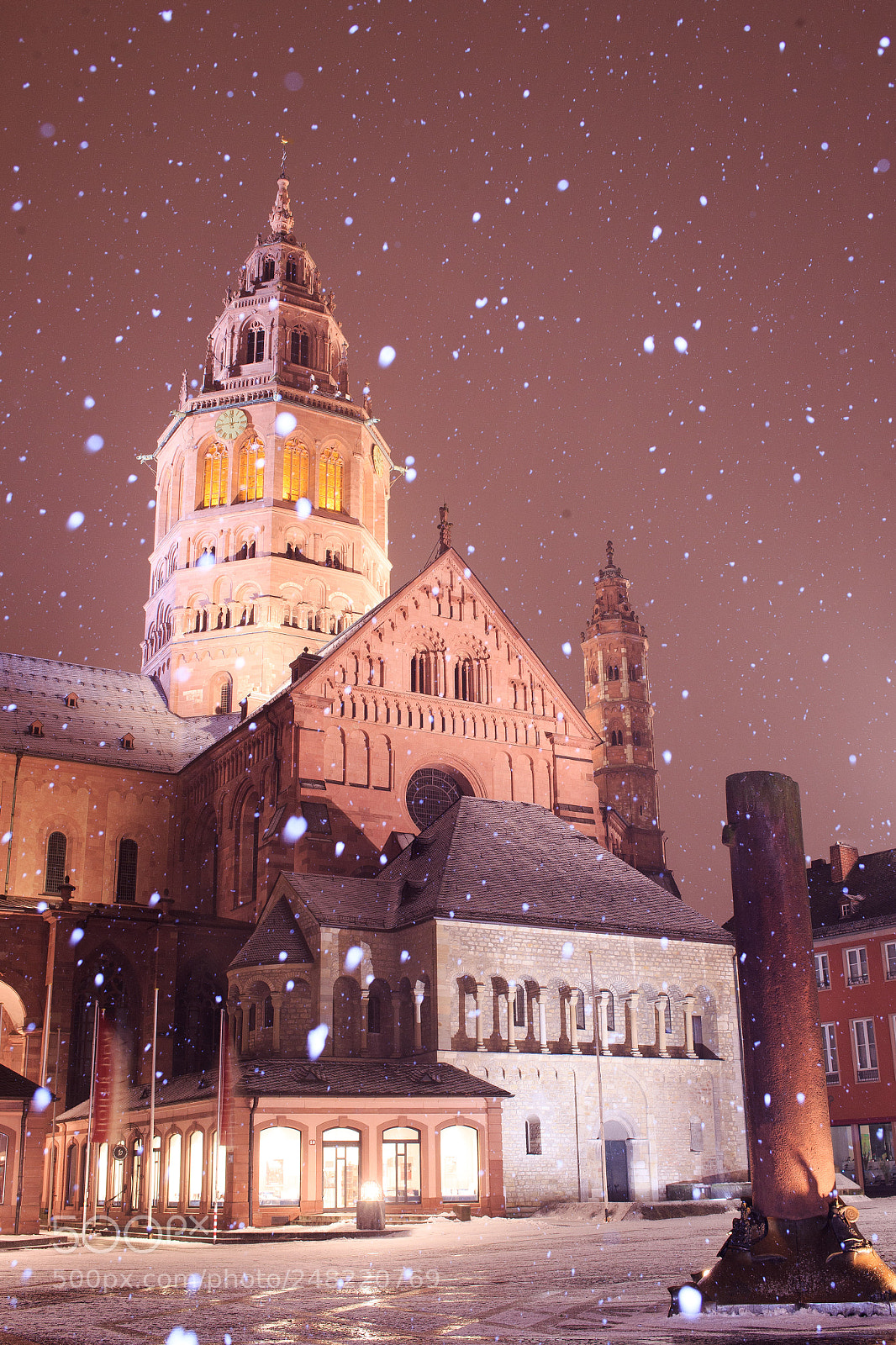 Canon EOS-1D X sample photo. Mainz cathedral in a photography