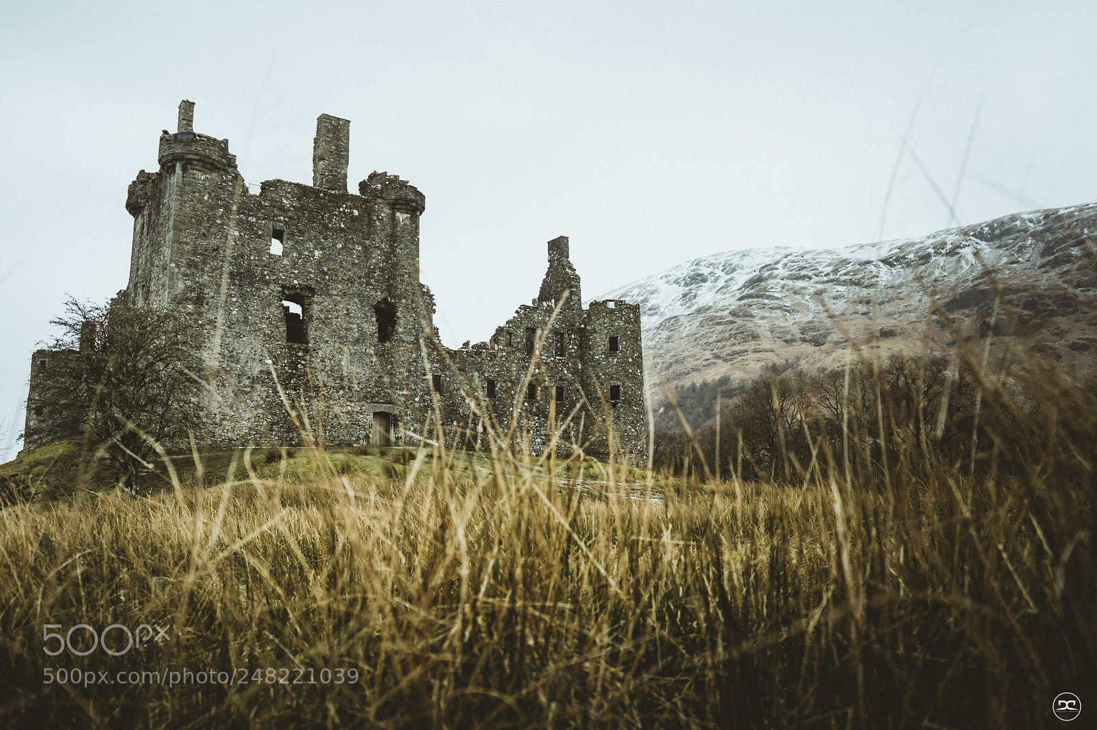 Sony a7 II sample photo. Kilchurn castle - scotland photography