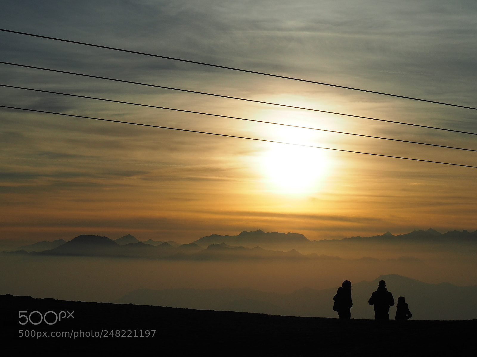 Olympus OM-D E-M5 II sample photo. Sunset at mottarone stresa photography