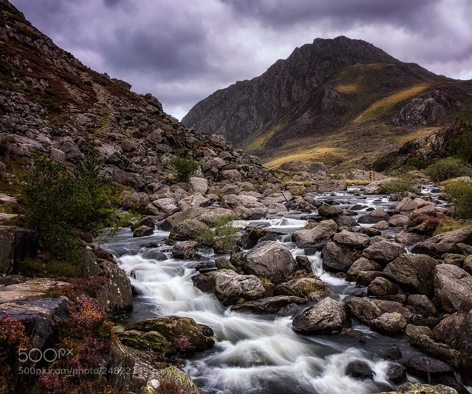 Canon EOS 7D Mark II sample photo. Tryfan from the afon photography