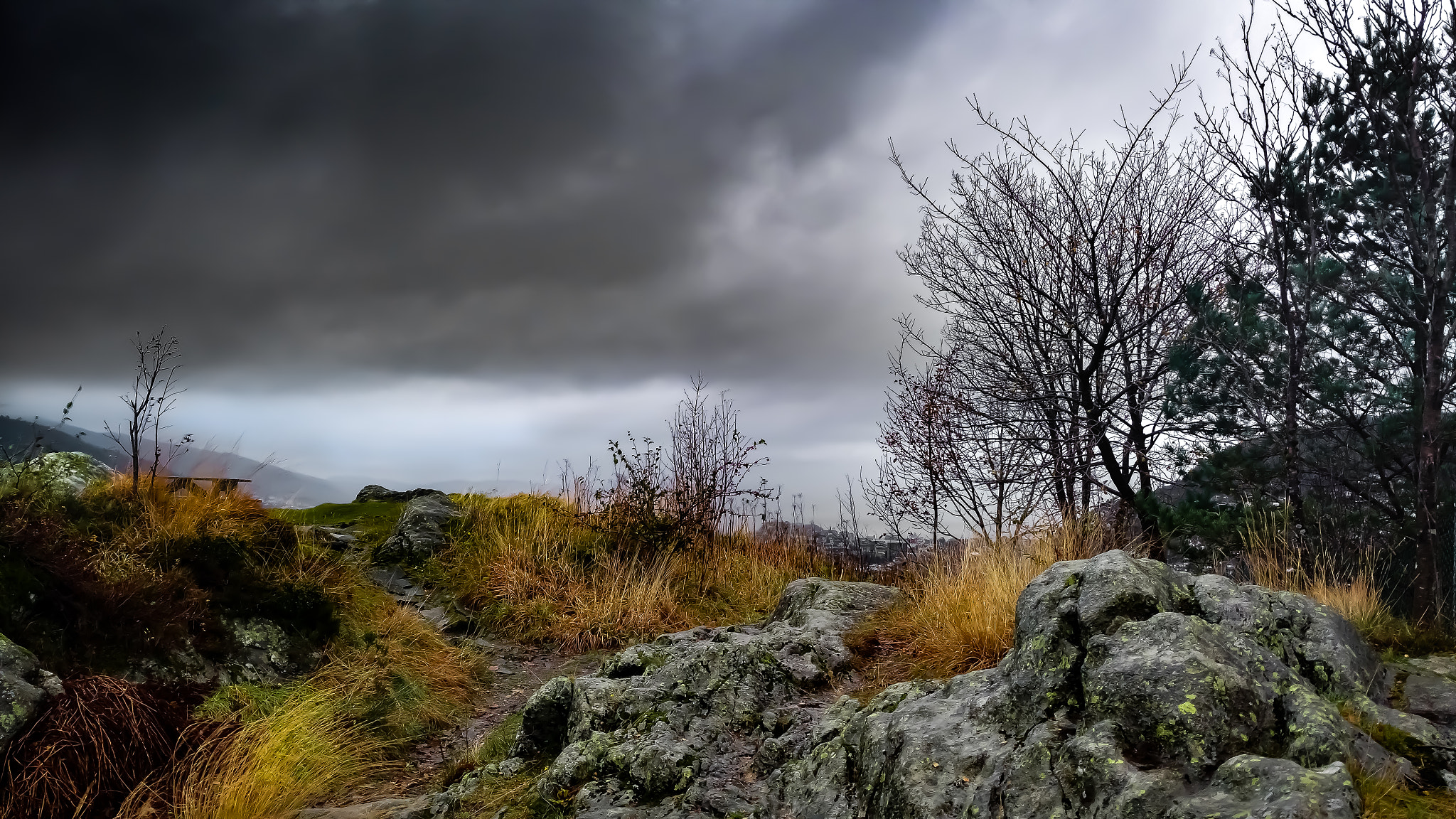 Motorola Moto X Play sample photo. Storm photography