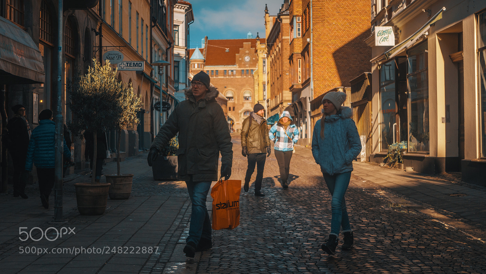 Panasonic Lumix DC-GH5 sample photo. A street in lund photography