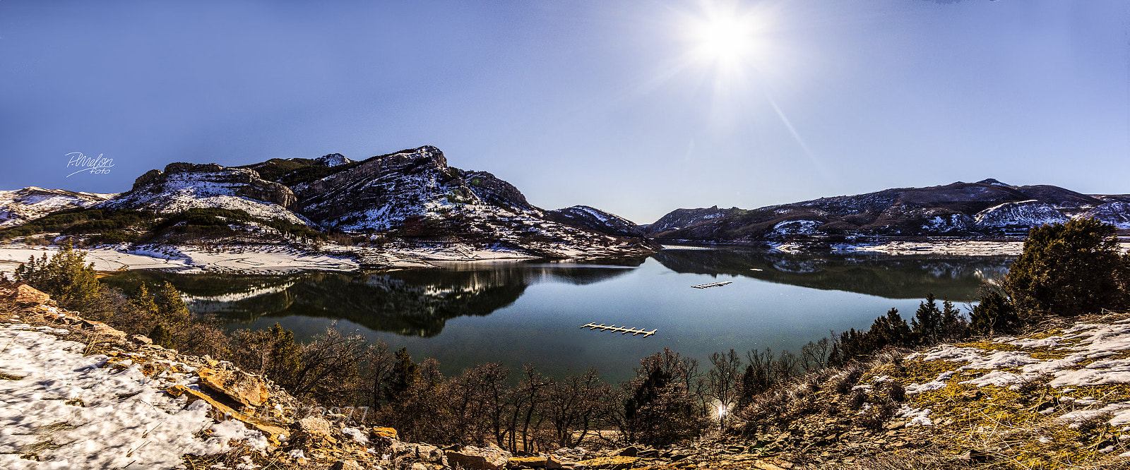 Sony SLT-A68 sample photo. Embalse de barrios de photography