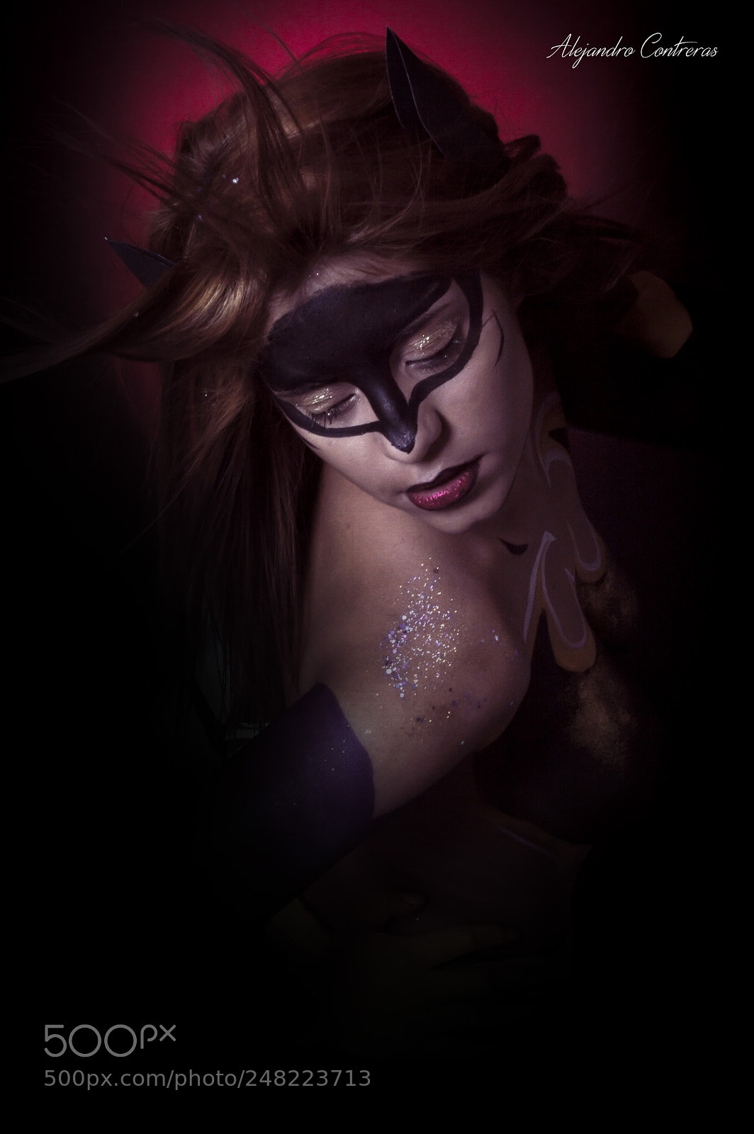 Nikon D3200 sample photo. Batgirl photography