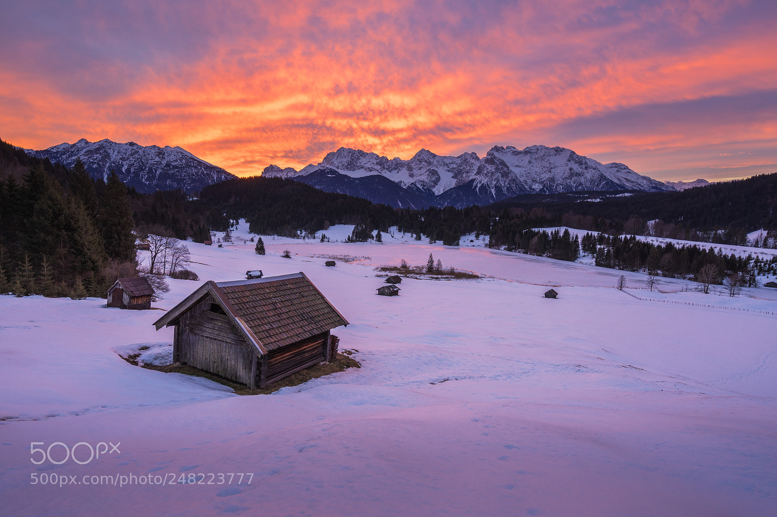 Sony a7 sample photo. Geroldsee sunrise photography