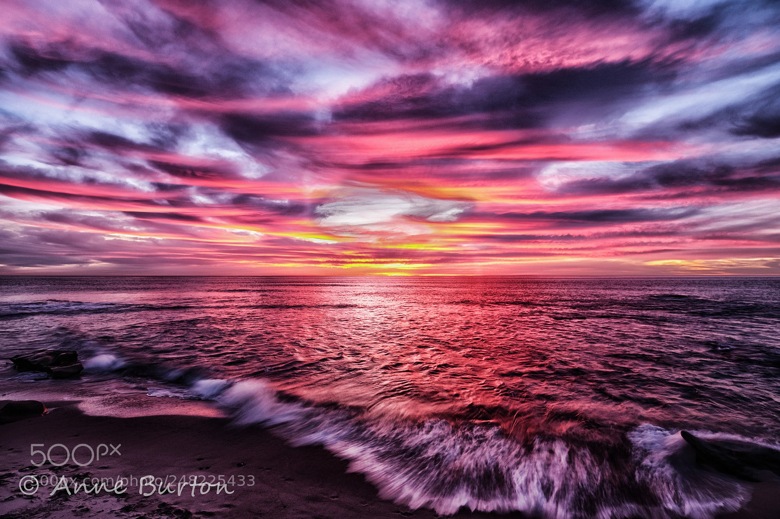 Fujifilm X-T1 sample photo. Sea of fire photography