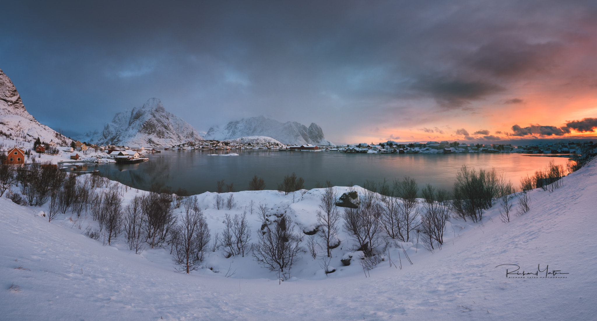 Nikon D810A sample photo. Sunrise reine norway, 2017 photography