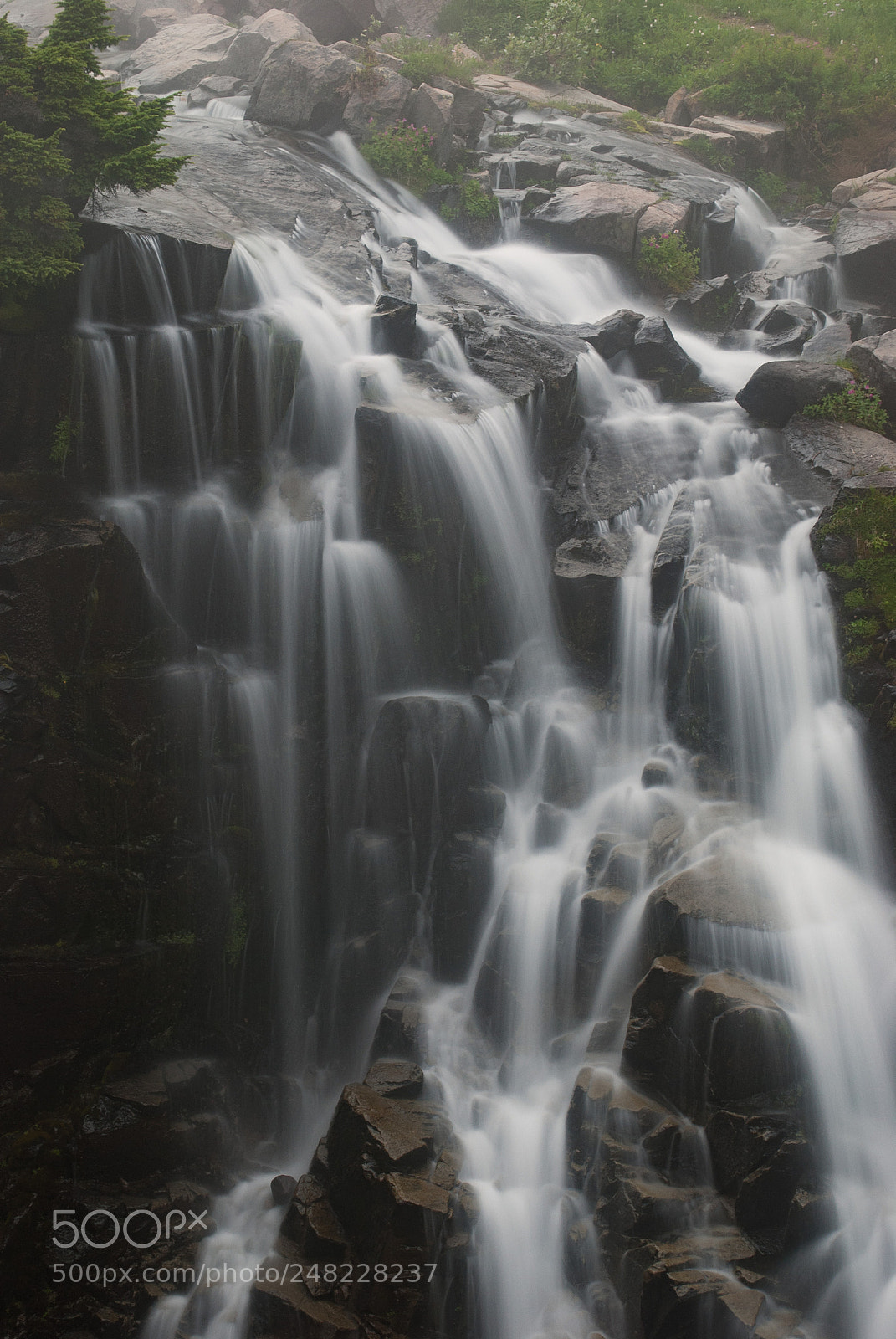 Nikon D80 sample photo. Waterfall photography