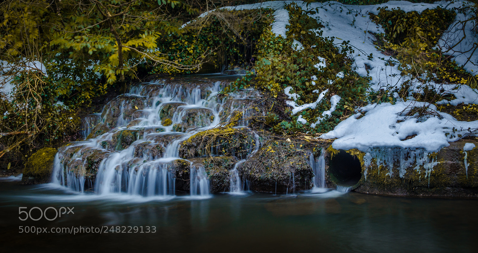 Nikon D5100 sample photo. After effects of snow photography