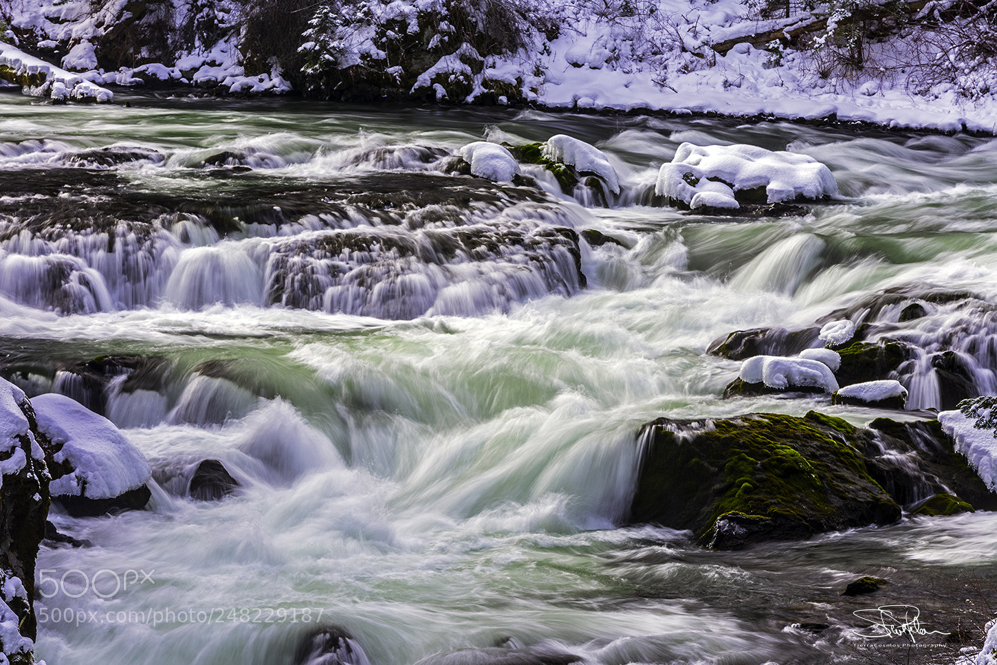 Sony a7R II sample photo. Benham falls closeup photography