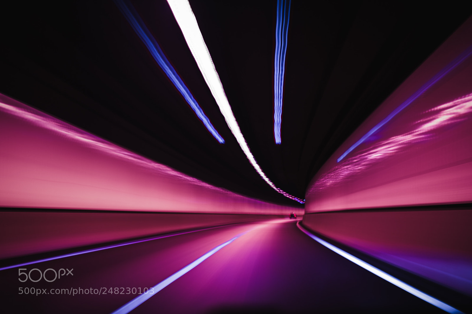 Nikon D850 sample photo. Tesla tunnel vision photography