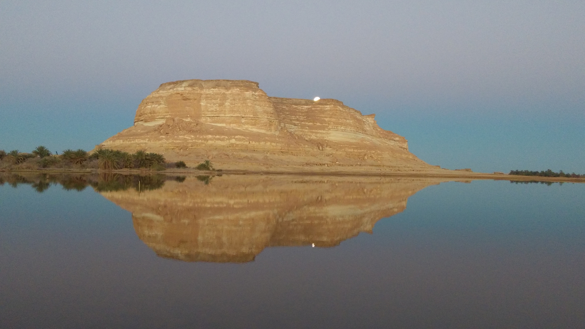 Lenovo K6 NOTE sample photo. The white mountain, siwa lake, egypt photography