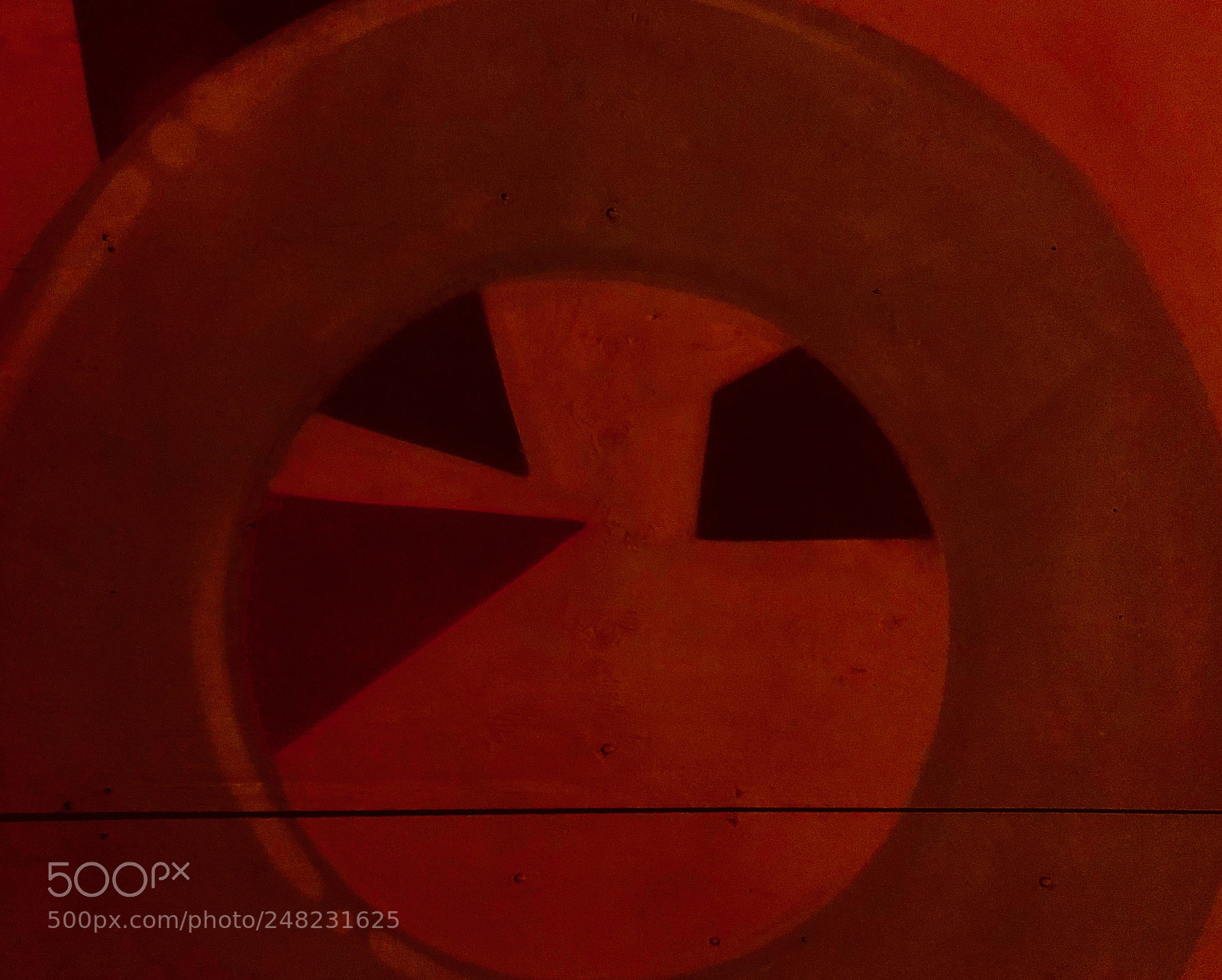 Apple iPhone 8 Plus sample photo. Red abstract photography
