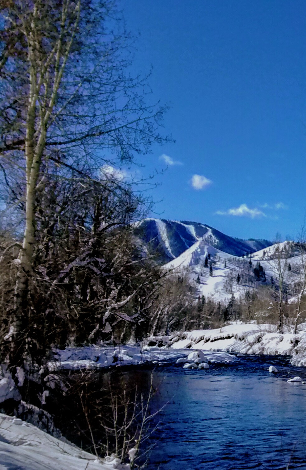 Motorola Moto G (1st Gen) sample photo. Big wood river view of baldy photography