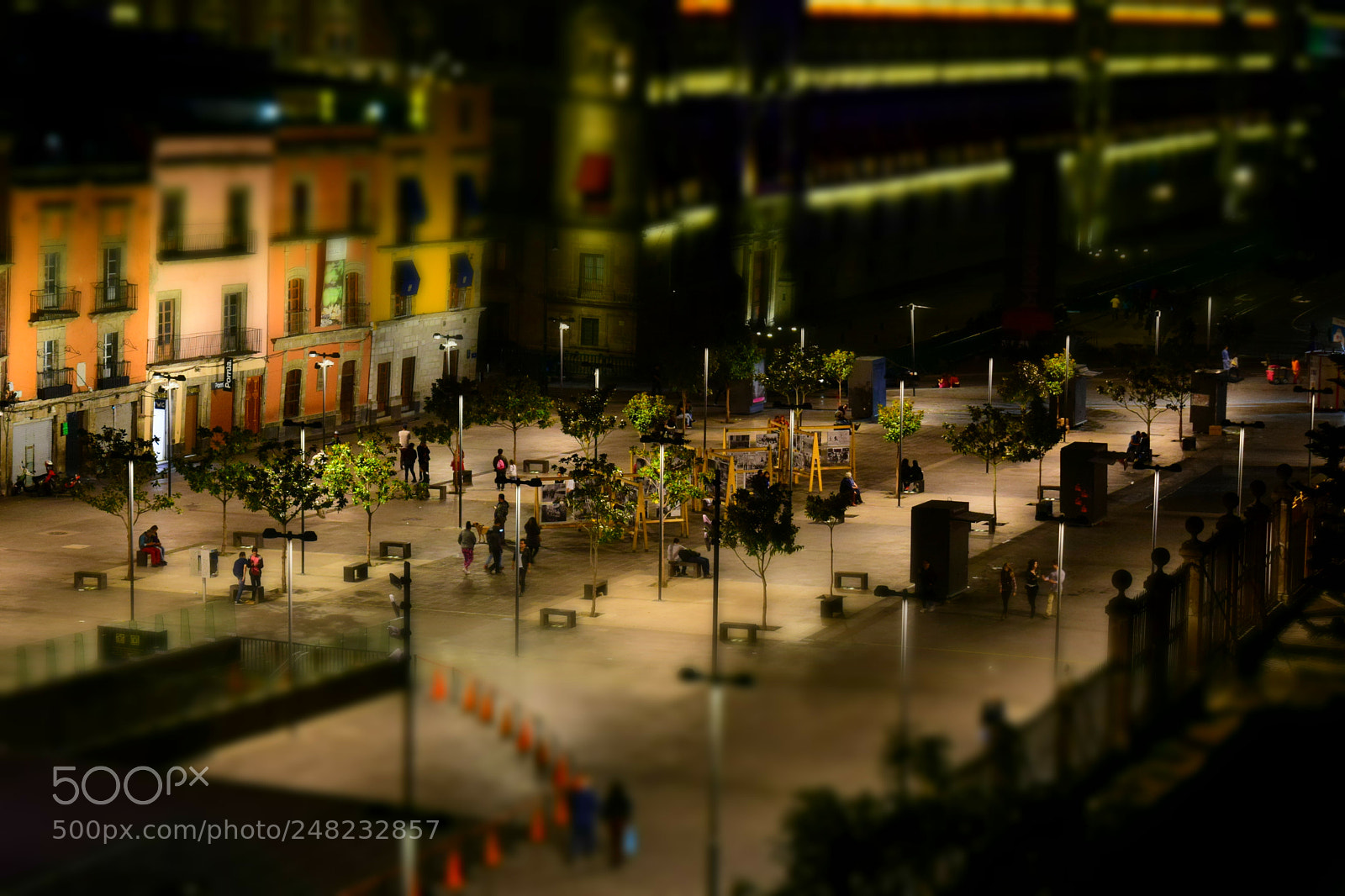 Nikon D5300 sample photo. Miniature plaza photography