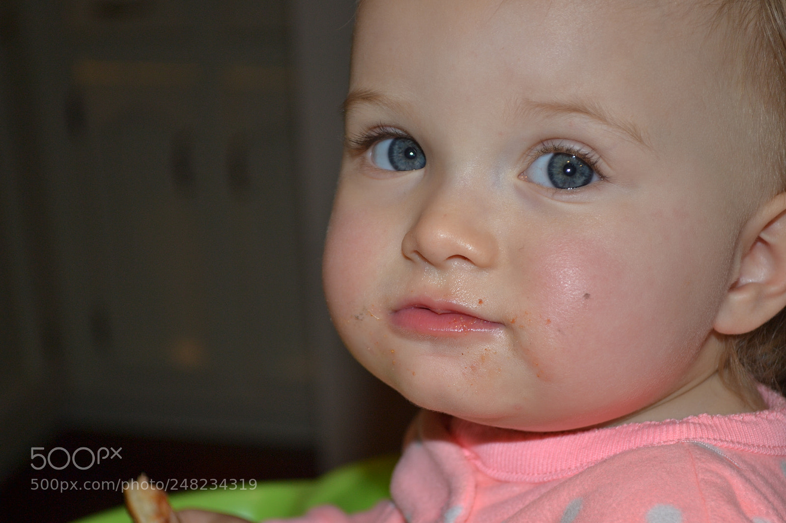 Nikon D3100 sample photo. Baby girl photography