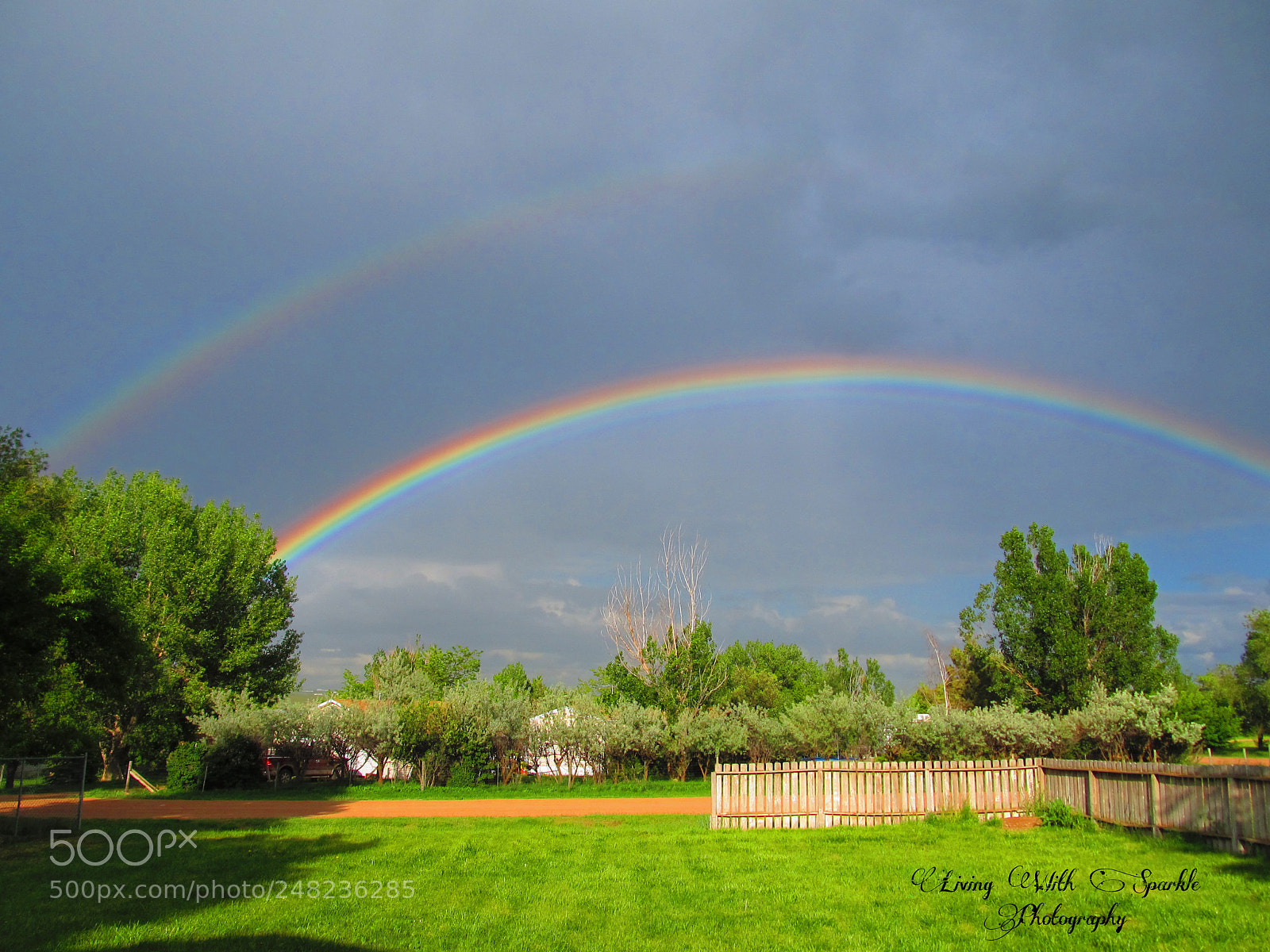 Canon PowerShot SX130 IS sample photo. Double rainbow photography
