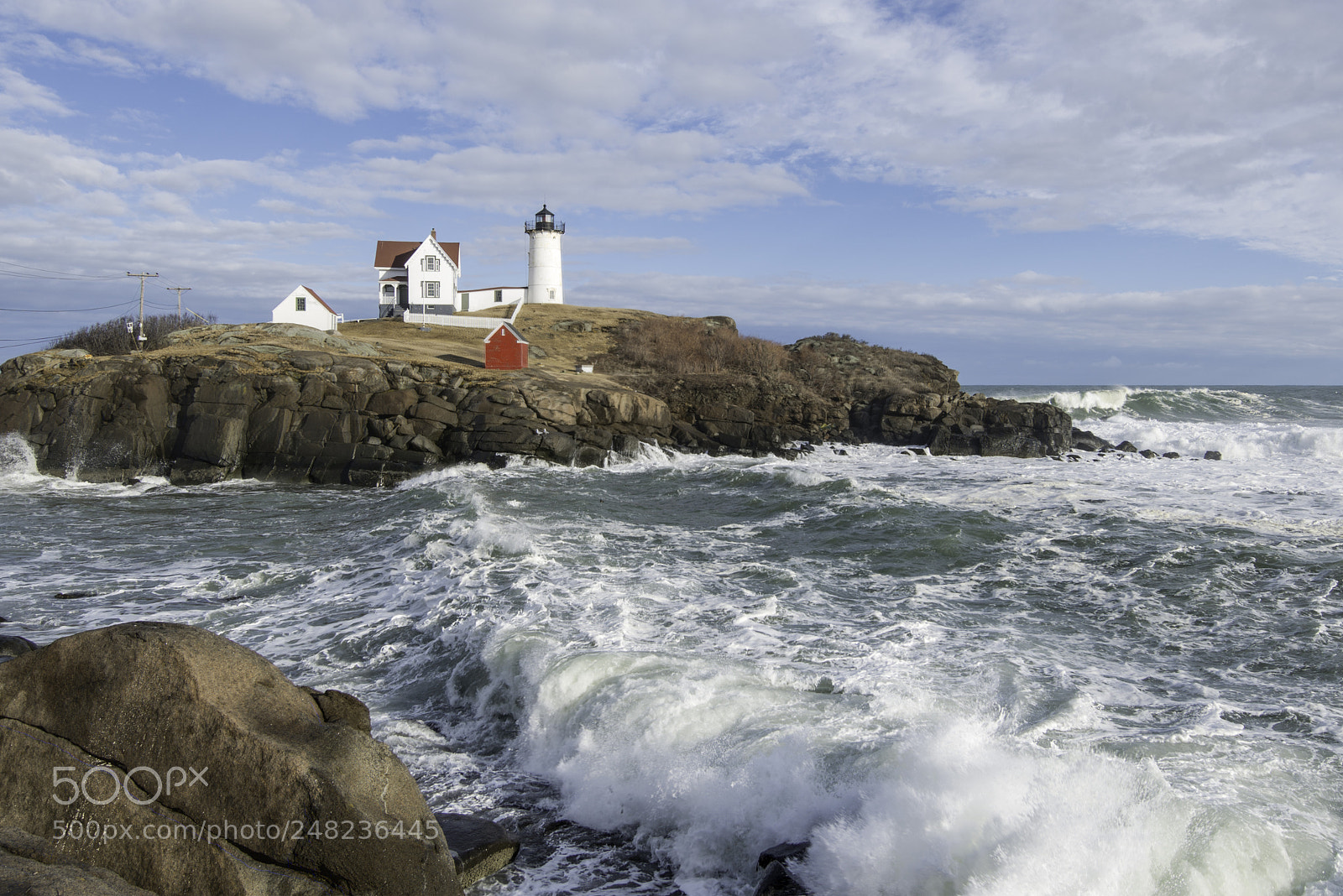 Nikon D800 sample photo. Nubble light photography