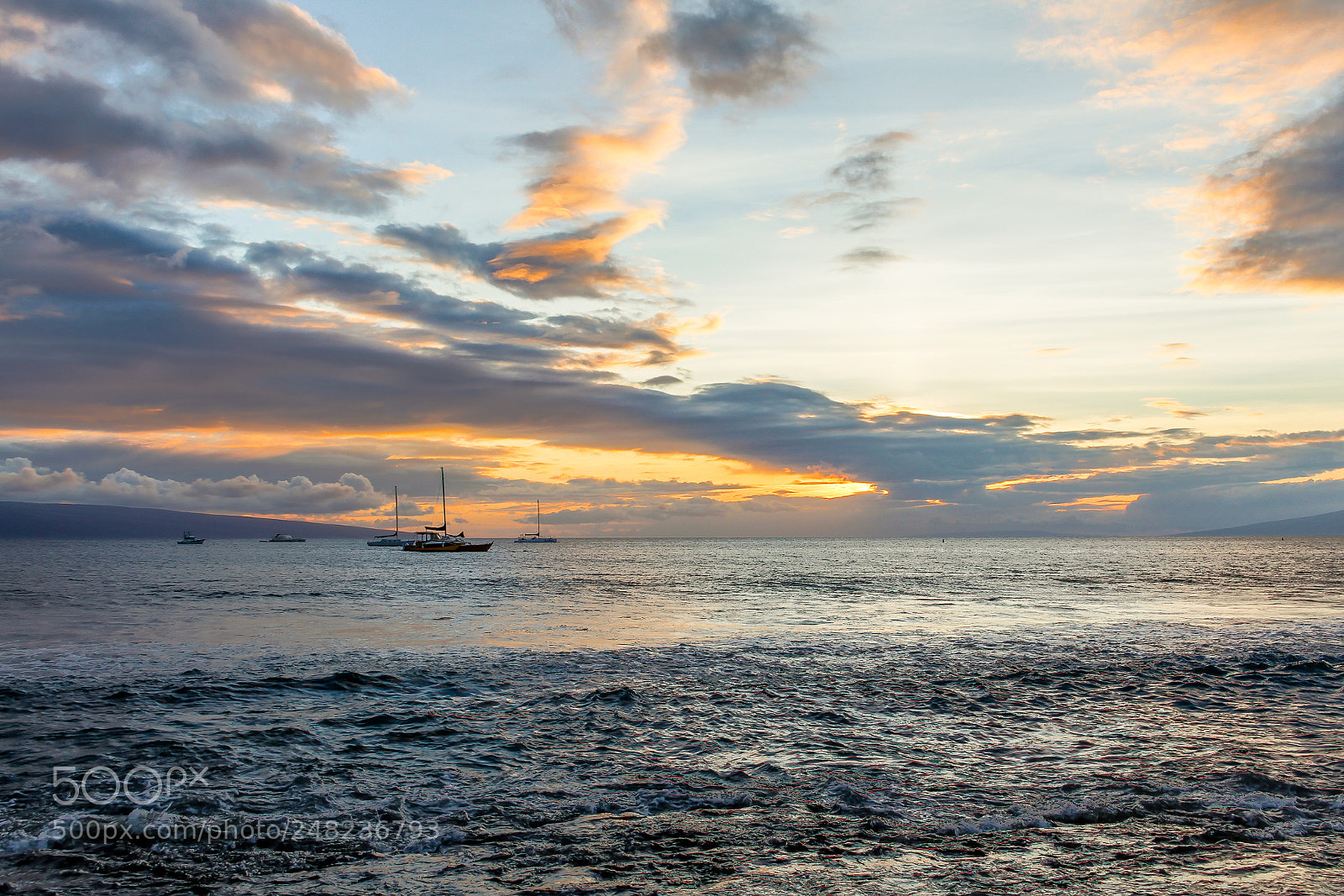 Canon EOS 60D sample photo. Sunset in lahaina photography