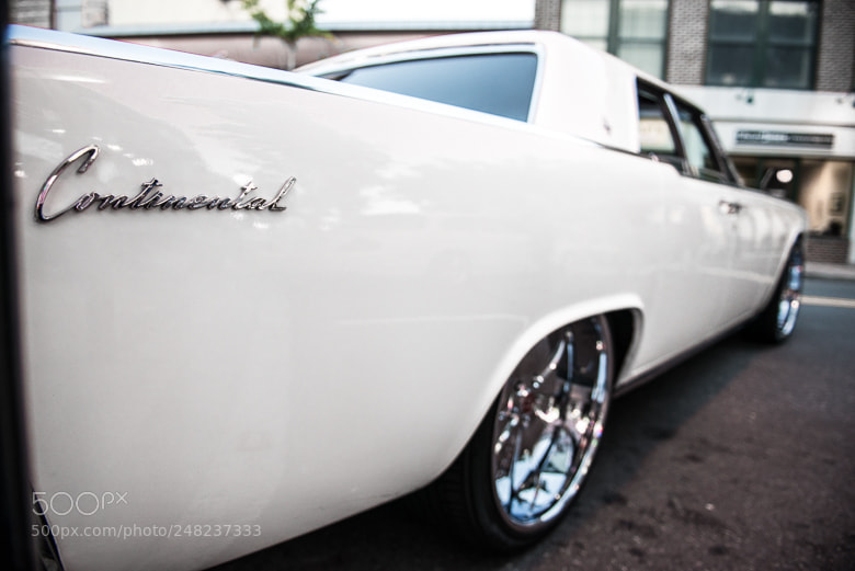 Nikon D800 sample photo. Lincoln continental photography