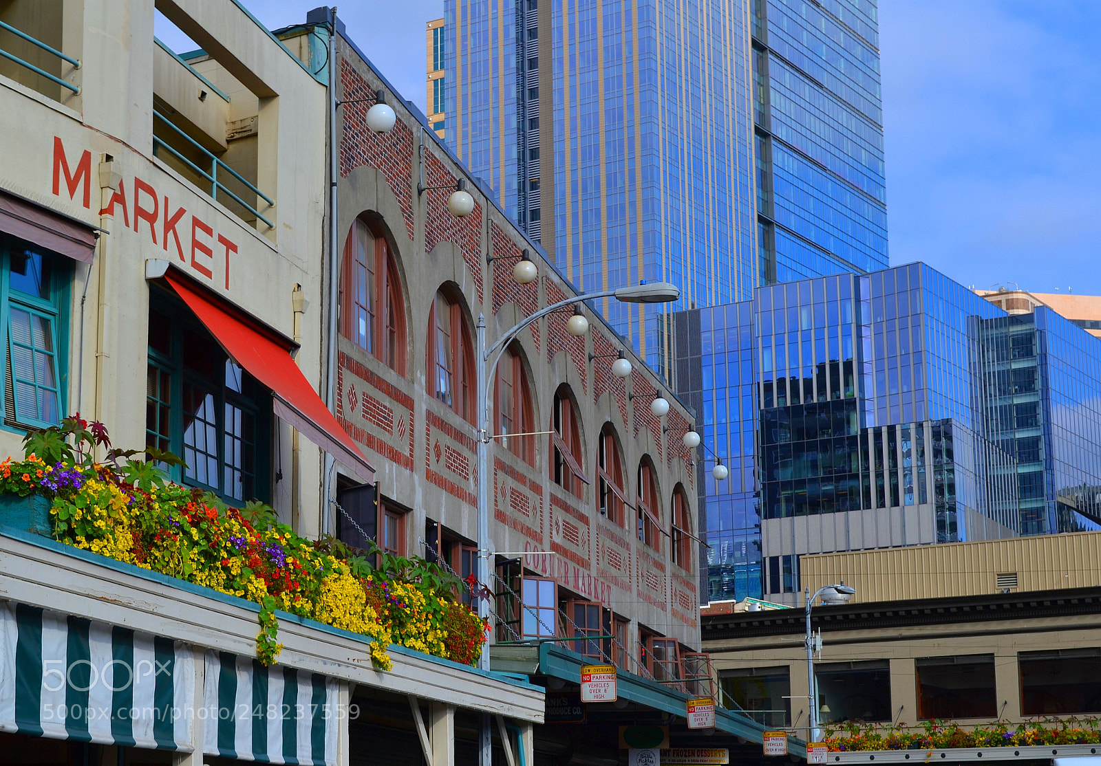 Nikon D3100 sample photo. Market photography