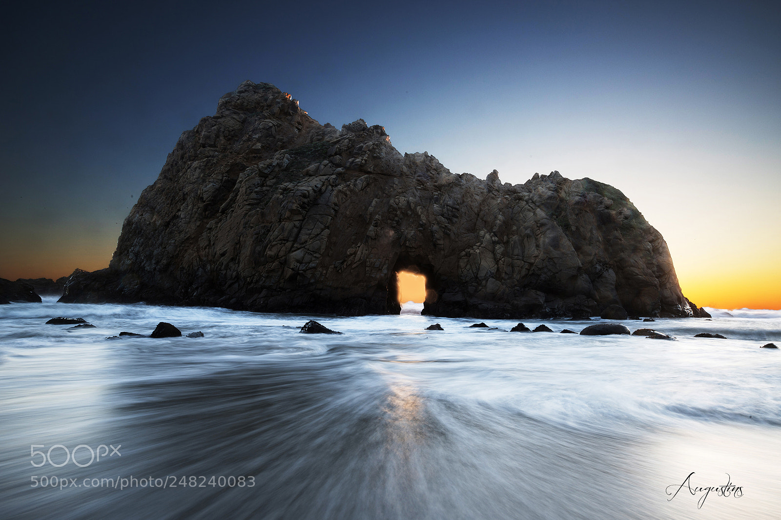 Canon EOS 6D Mark II sample photo. Sunset at pfeiffer beach photography