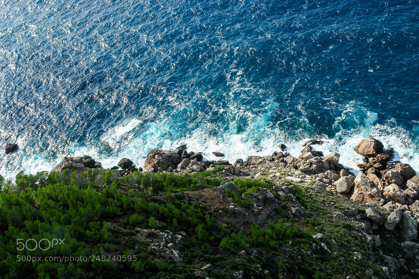 Sony DSC-R1 sample photo. Mallorca coastline photography