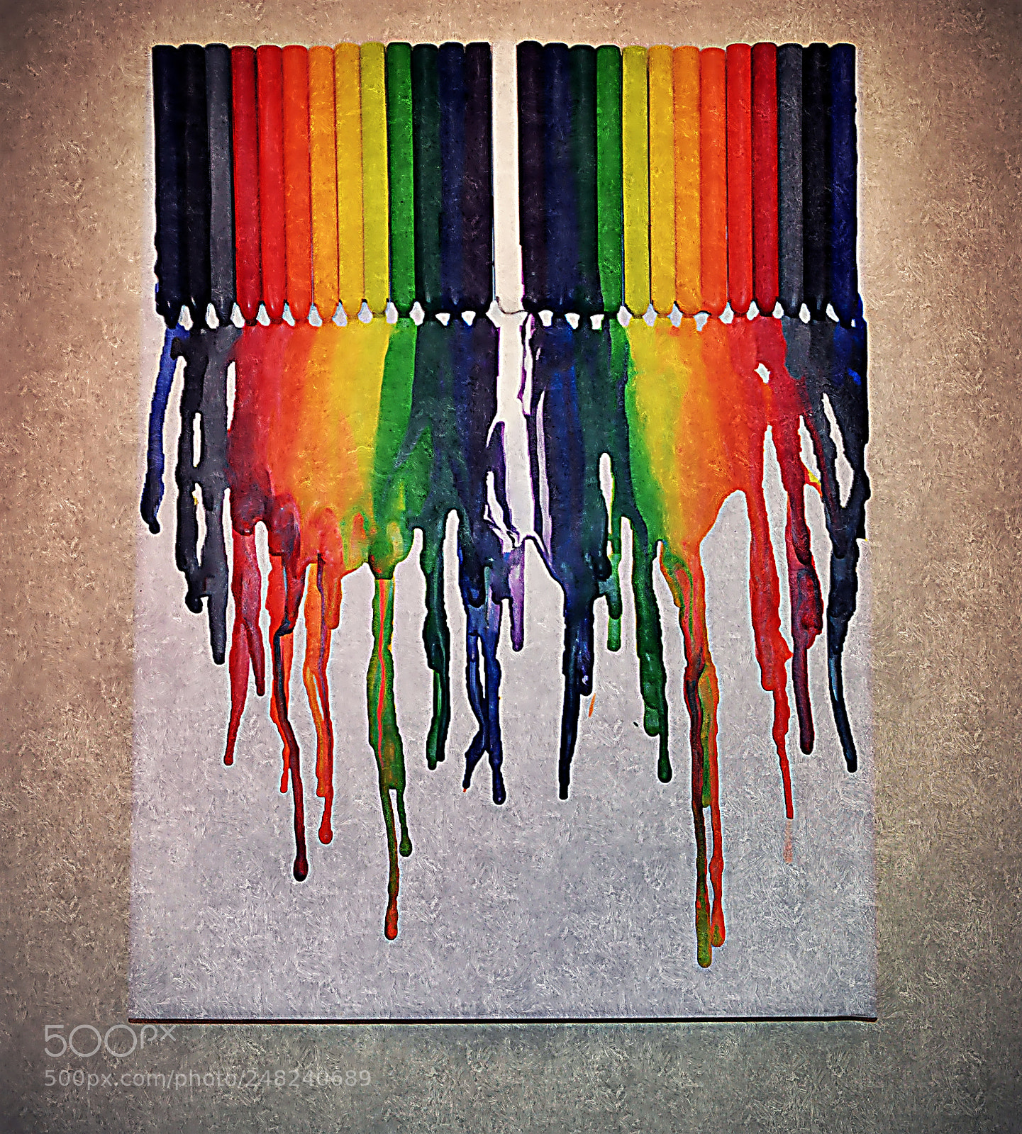 Nikon D5100 sample photo. Crayon art copy photography