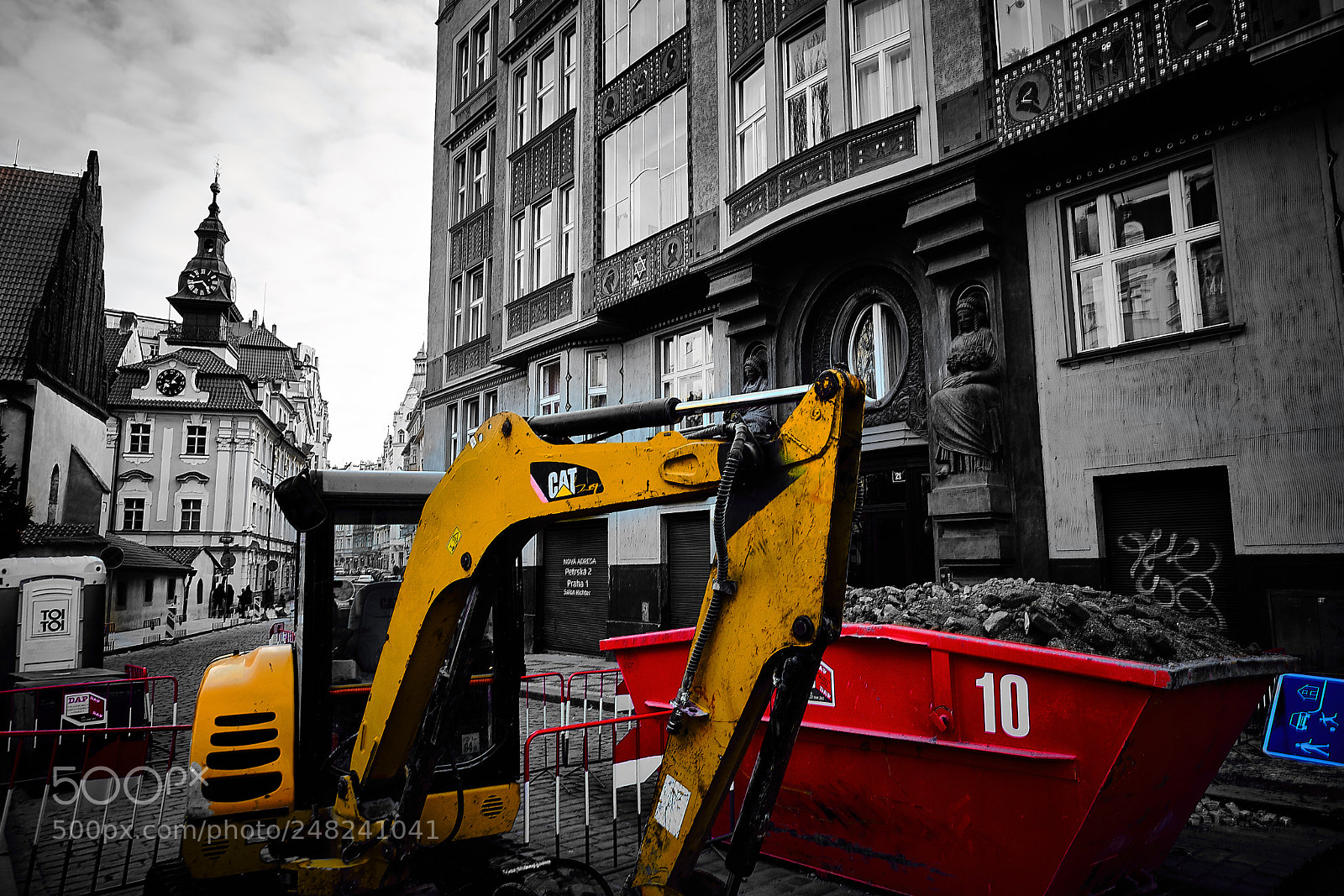 Fujifilm X-T20 sample photo. Under construction photography