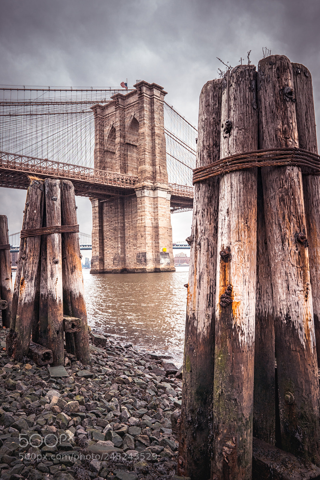 Sony a7 II sample photo. Brooklyn bridge photography
