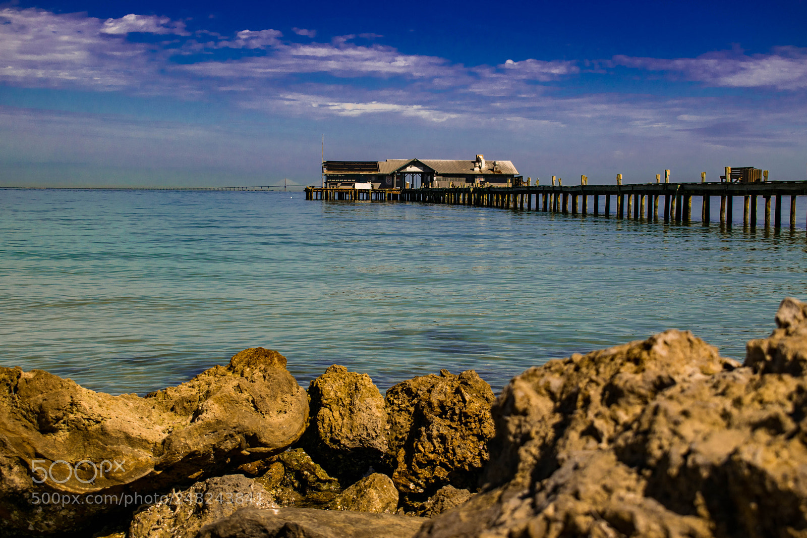 Nikon D5300 sample photo. Anna maria city pier photography