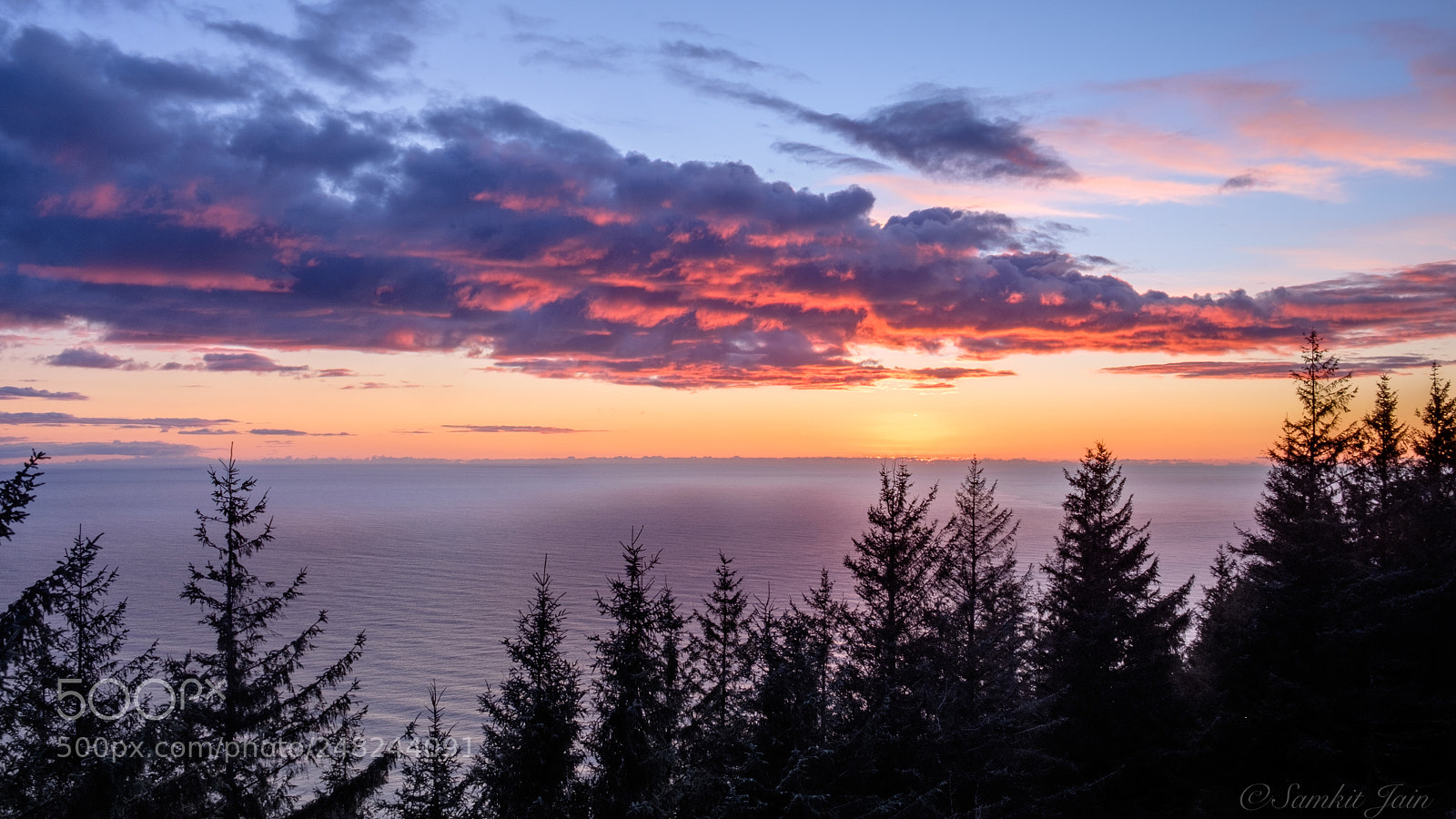 Fujifilm X-T10 sample photo. Spring sunset in pacific photography