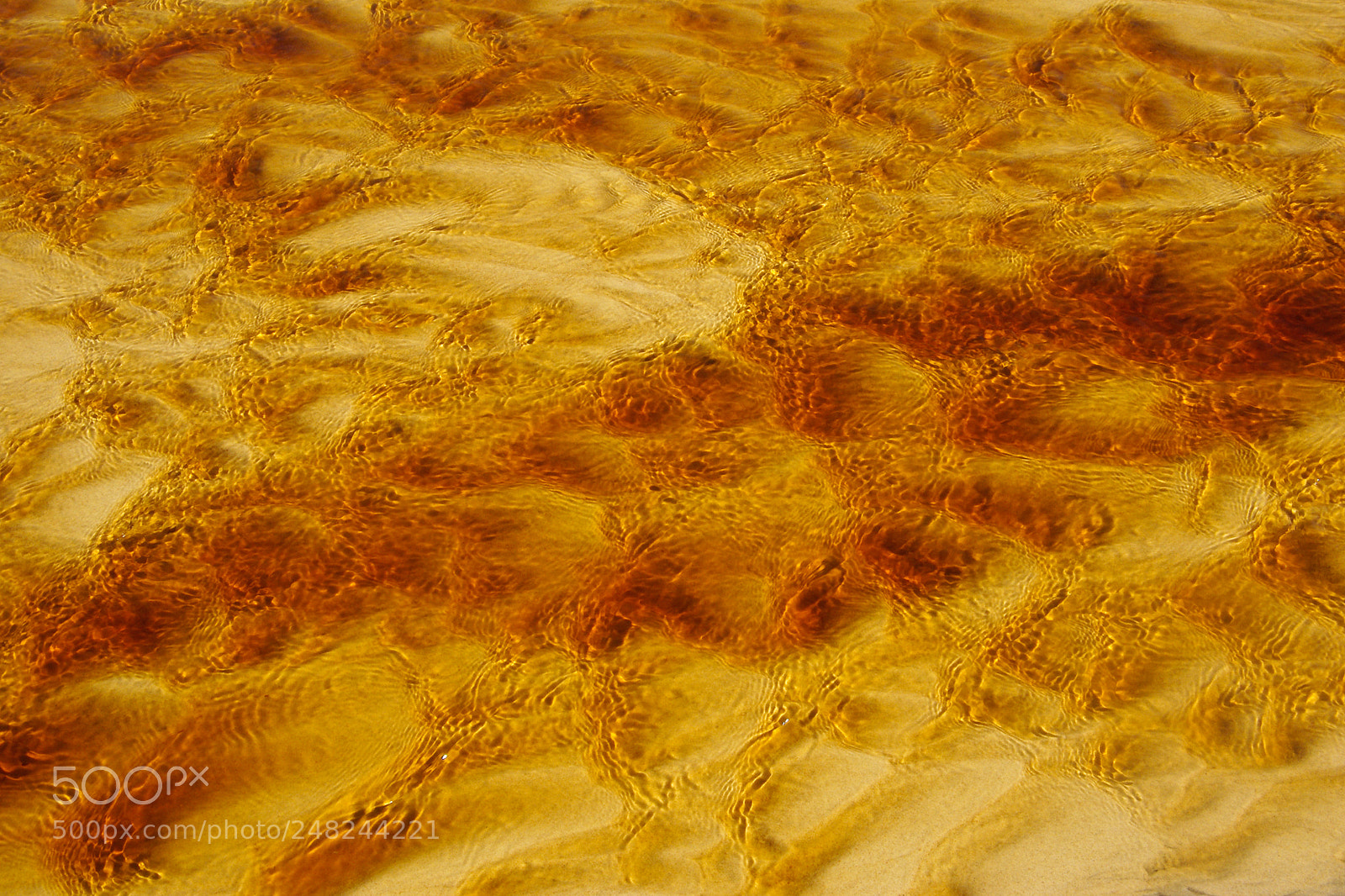 Pentax K200D sample photo. Ripples photography