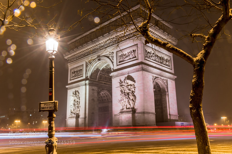 Nikon D500 sample photo. L'arc de triomphe on photography