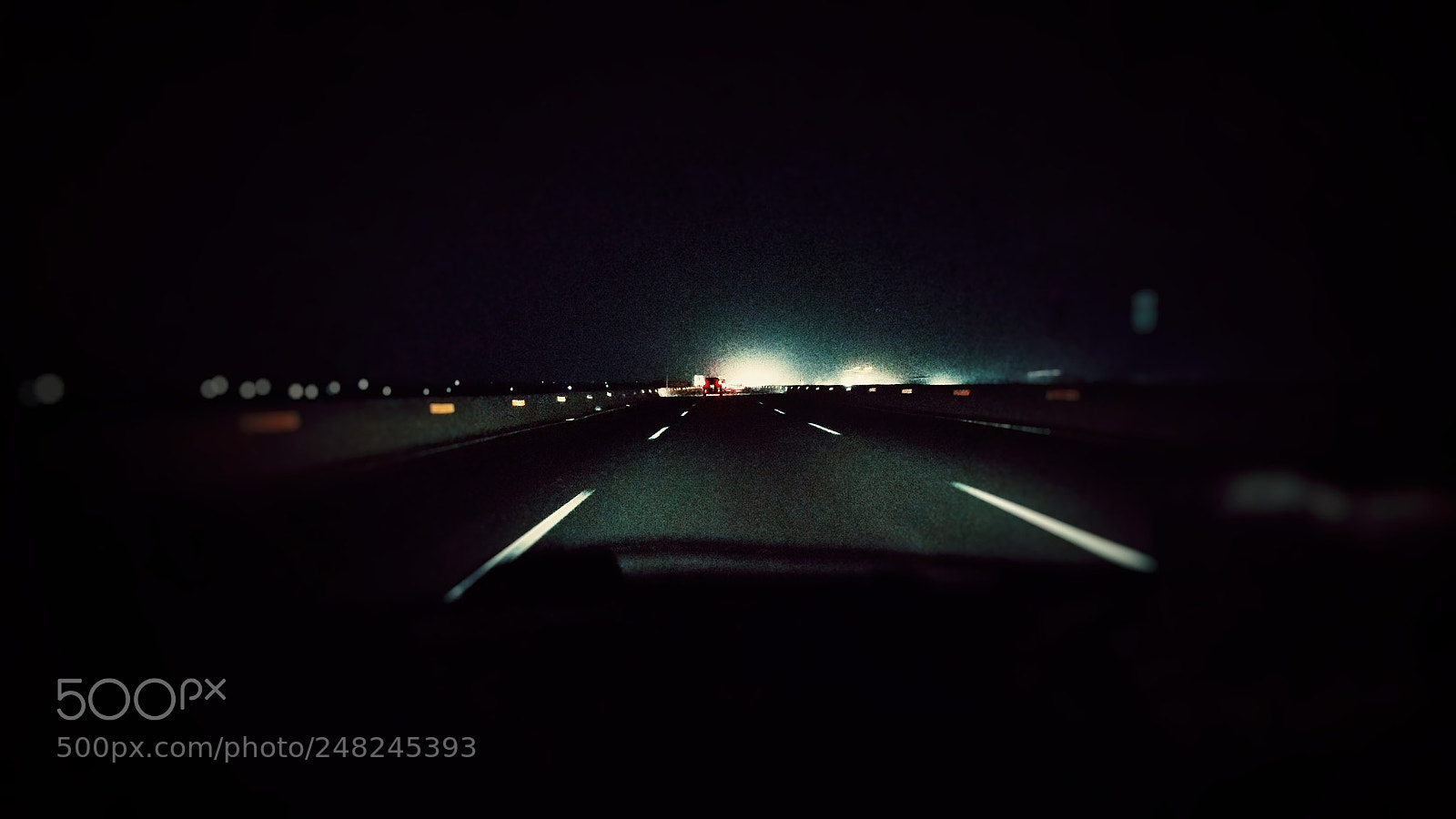 Samsung Galaxy Note4 sample photo. Night road photography