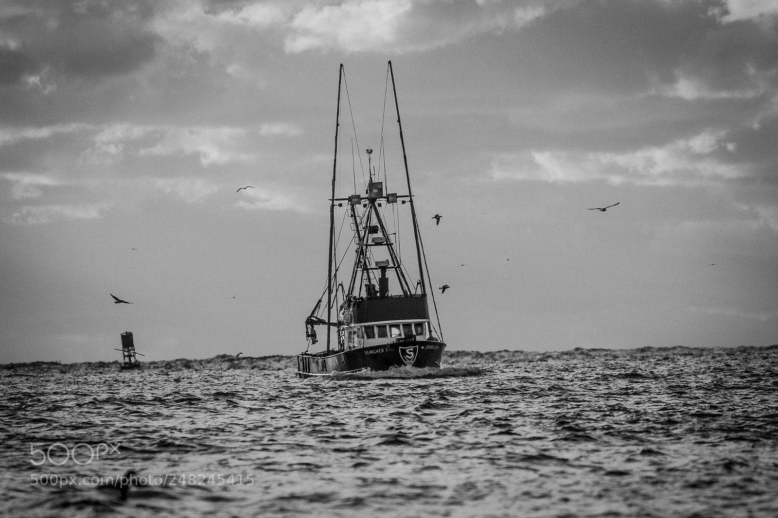 Canon EOS 7D Mark II sample photo. The fishing boat returns photography