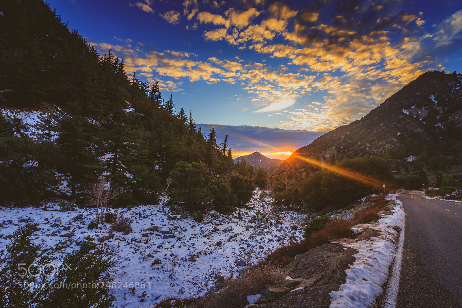 Canon EOS 600D (Rebel EOS T3i / EOS Kiss X5) sample photo. Mount baldy sunset photography