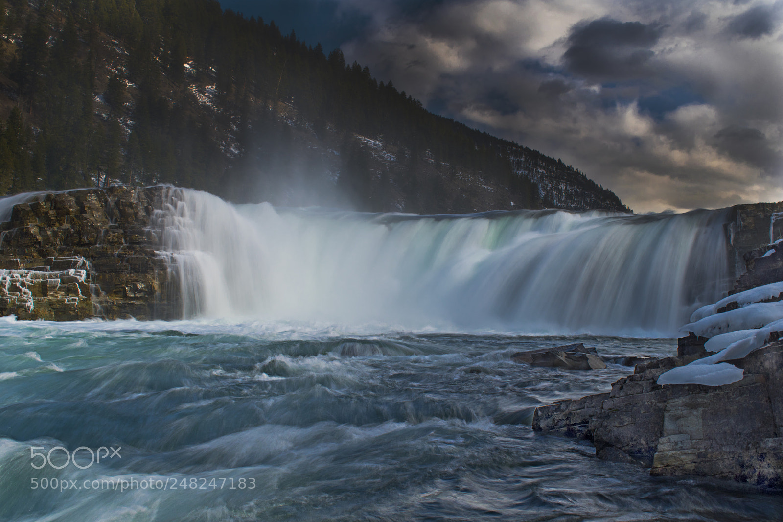 Nikon D5600 sample photo. Kootenai falls photography