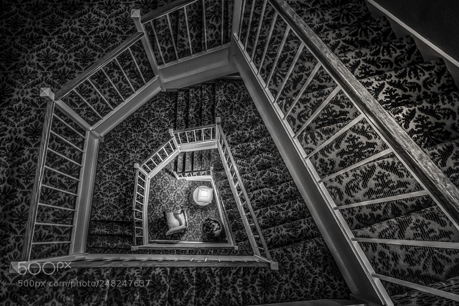 Nikon D810 sample photo. St. augustine staircase photography