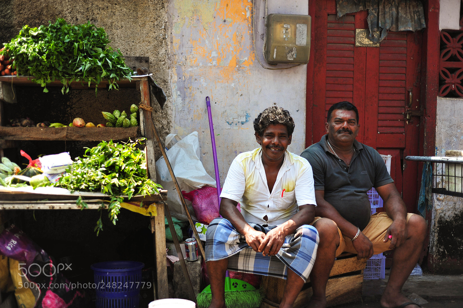 Nikon D700 sample photo. Street man in sri photography